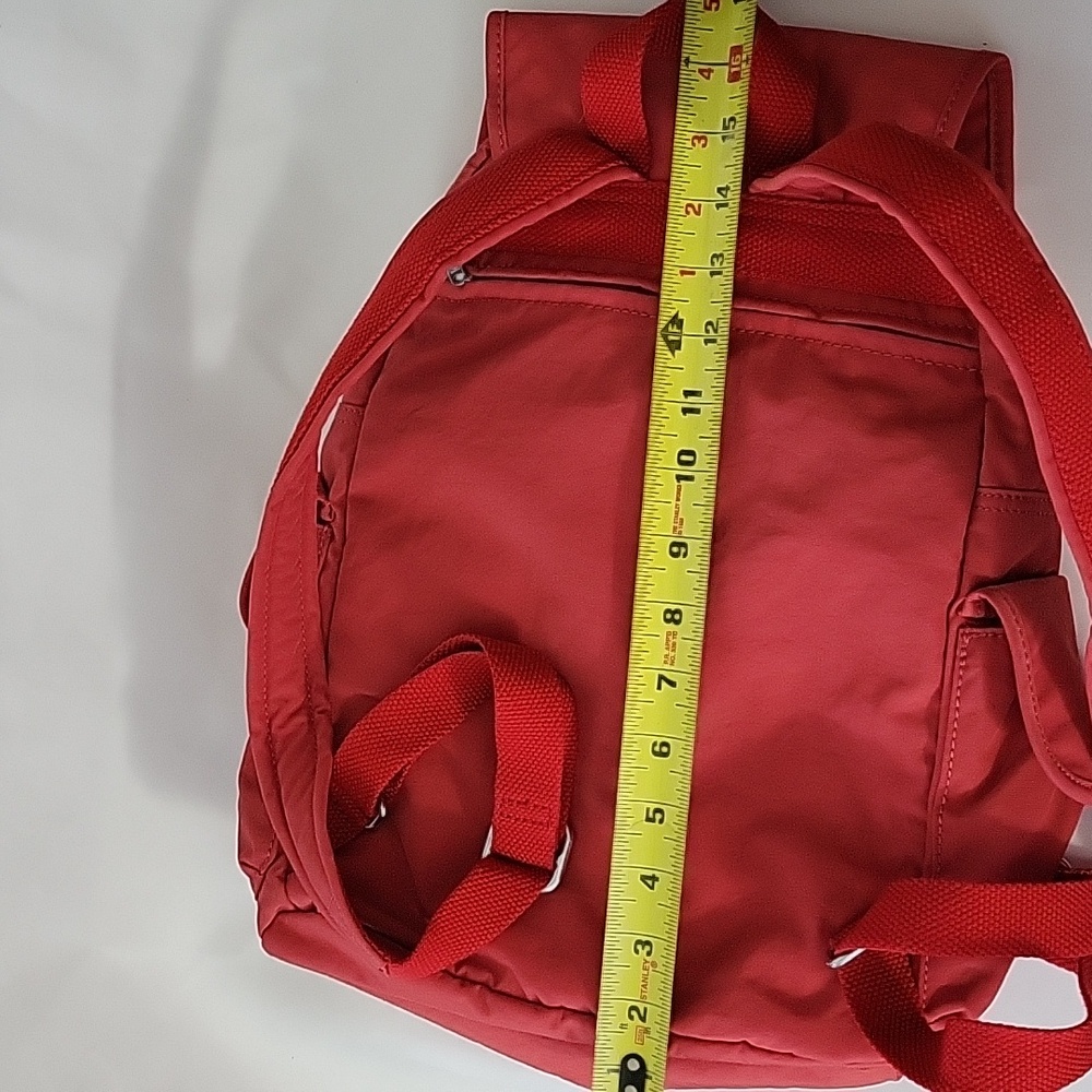 Kipling Vibrant Red Backpack - Picture 7 of 11